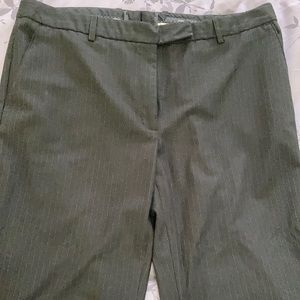 Black Pinstripe Dress Pants